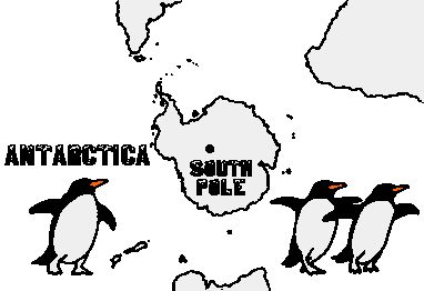 Penguin Island Map